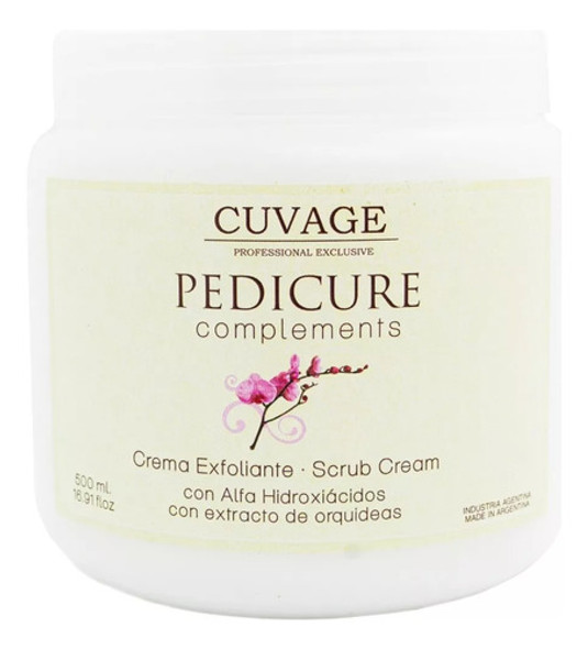 Cuvage Crema Exfoliante Pies Orquídeas X 500 Ml 1