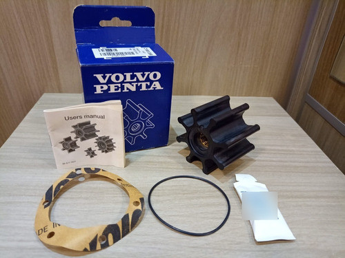 Rotor Bomba Água Sal Volvo Penta D4 E Kad 21951356 Original 0