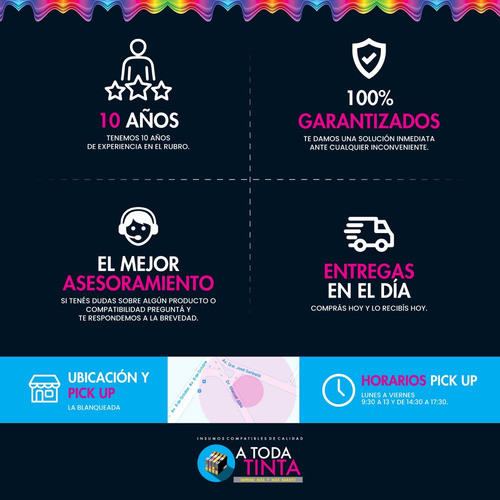 5 Cartuchos Compatibles  Xp 241, Xp 231 .( 2 Black ) 1