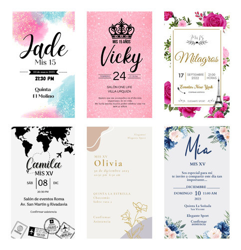 100 Invitaciones Pase Vip 15 Años Boda Cumpleaños 0