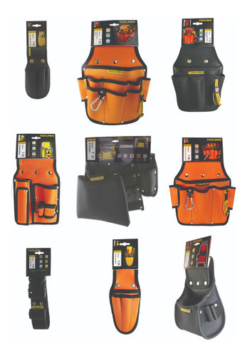 Cartuchera Cinto Para Herramienta Toolmen - 9 Modelos X 2 0