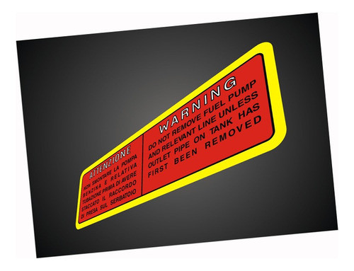 Calcos Fiat 500 / Atenzione Warning 0