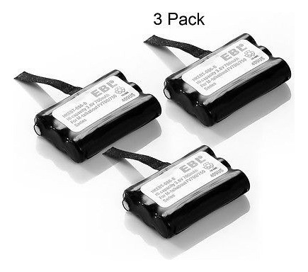 3 X Batería De Radio De 2 Vías Ebl Para Motolora 53617 Kebt- 1