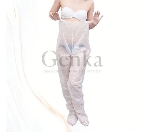 Pantalón Descartable De Friselina Para Presoterapia X 10un 0