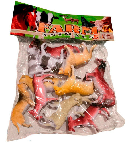 Animales Grandes Granja X 12 Bolsa Ploppy 360308 0