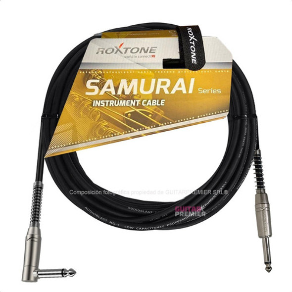 Cable Para Guitarra Plug A Plug 90º Linea Pro 6 Metros 0 Cable Para Guitarra Plug A Plug 90º Linea Pro 6 Metros 0