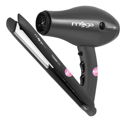 Secador Y Plancha De Pelo Mega Profesional Ion 0