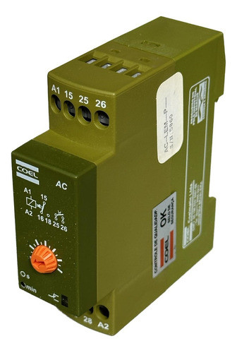 Kit Diversos - Relé De Tempo Prolongador Impulso Coel Ac 0