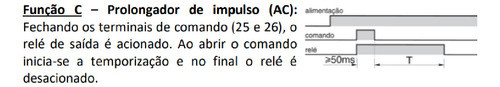 Kit Diversos - Relé De Tempo Prolongador Impulso Coel Ac 1