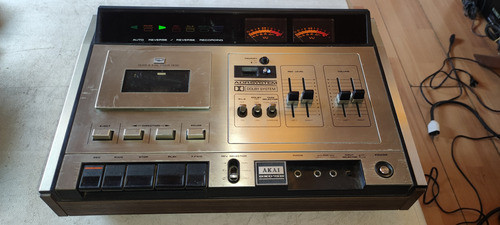 Deck Casetera Akai Gxc-75d M/buena C/detalle 3 Cabezas Japan 0