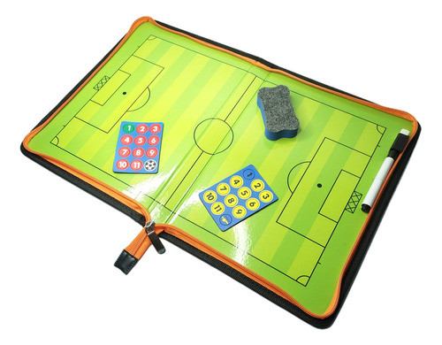 Pizarra Táctica Futbol 11 Imantada Fibron Fichas Magneticas 0