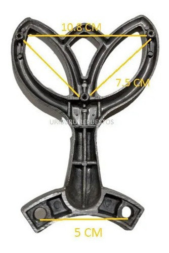 Herrajes Para Ventilador De Techo X 4 Unidades 1