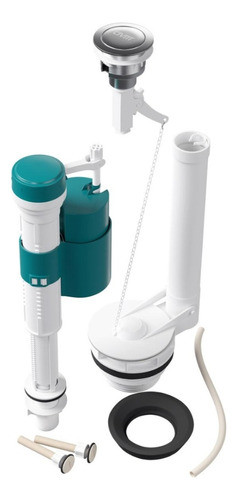 Kit Válvula De Descarga Acionador Superior Simples Civitt4 0