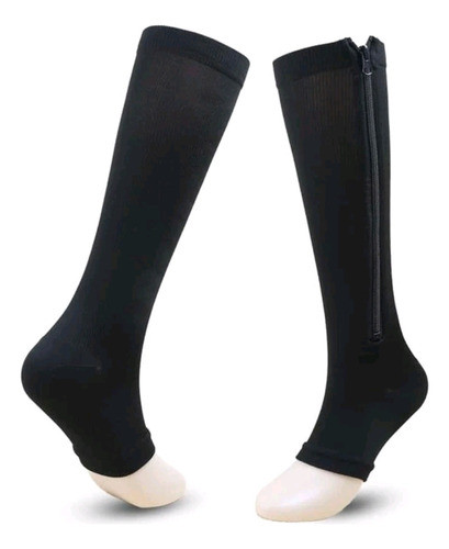 Medias De Compresión Con Cierre Elásticas Descanso 0
