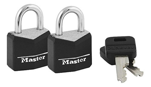 Candado Master Lock 121t, Candado De Aluminio Cubierto, 3/4 0