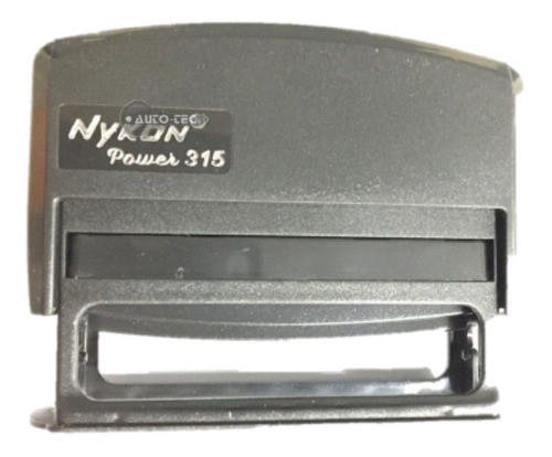 Carimbo De Assinatura Nykon M15 Preto 10mm X 69mm 0