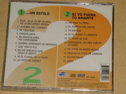 Leonardo Favio 2 Cd En 1 Nuevo Sellado / Kktus 1