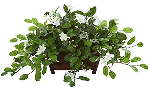 Mezcla Casi Natural Stephanotis Plantas Decorativas Artifici 0