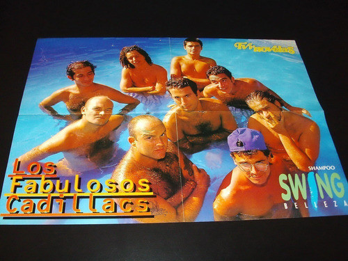 Poster Los Fabulosos Cadillacs Gaston Pauls * 55 X 40 (a070) 0