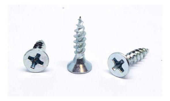 Tornillo Para Madera Plateado Fix 3,5x16 X 5000 Unidades 0