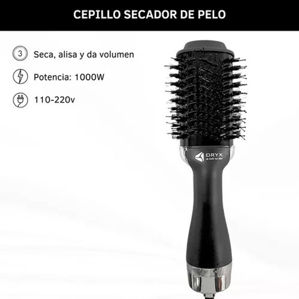 Cepillo Secador Y Voluminizador De Cabello Oryx 3 En 1 1 Cepillo Secador Y Voluminizador De Cabello Oryx 3 En 1 1