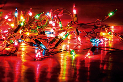 100 Luces De Navidad Musicales Con Control Eléctrica Caja 0