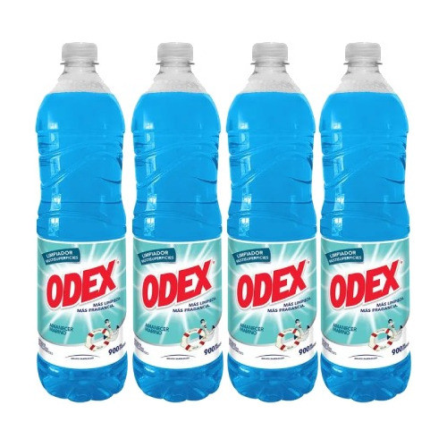 Limpiador Multisuperficies Odex A.marino 900ml Pack X4u 0