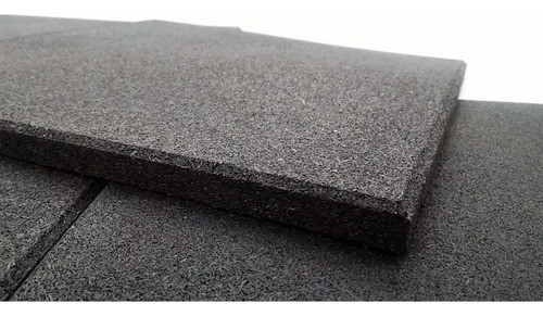 Kit 10 Pisos Borracha Crossfit Playground 50x50x1,5cm 1