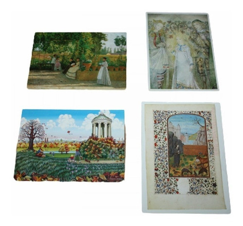 Lote Postales Arte Pintura - Alemania 0