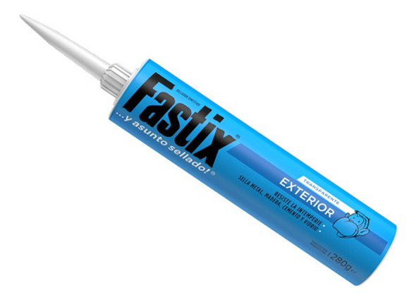 Fastix Sellador Antihongo Transparente Exterior Cartucho 280 0