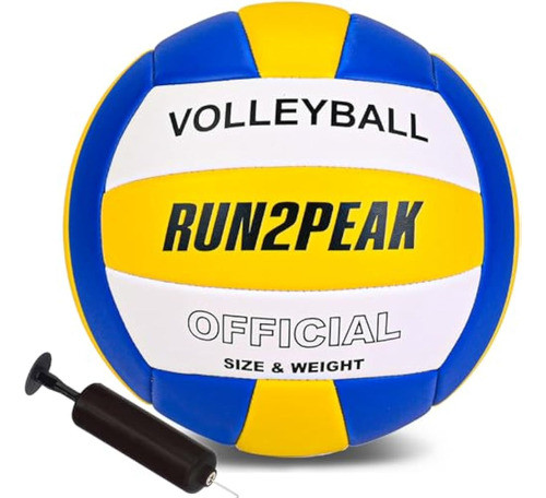 Run2peak Pelota De Voleibol Suave De Playa, Tamaño 0