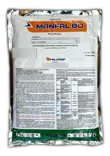 Fungicida Mancozeb 1kg 80% Wp Hidrosoluble Funghi Cs-* 0
