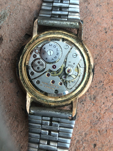 Repuesto Reloj Monray 37, 17 Jewels Swiss Made. No Funciona. 1
