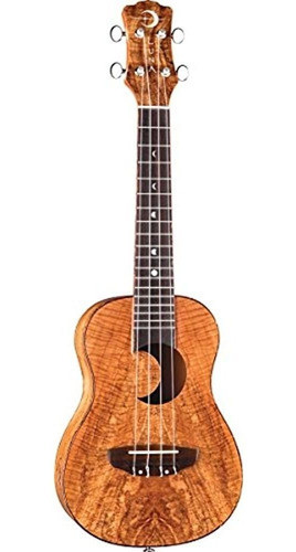 Ukelele De Concierto De Arce Spalt Serie Exótica Luna Con Bo 0