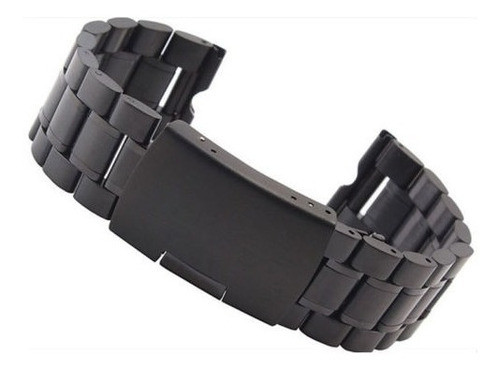 22mm Correa De Banda De Reloj Lujo Acero Inoxidable Para Mot 0