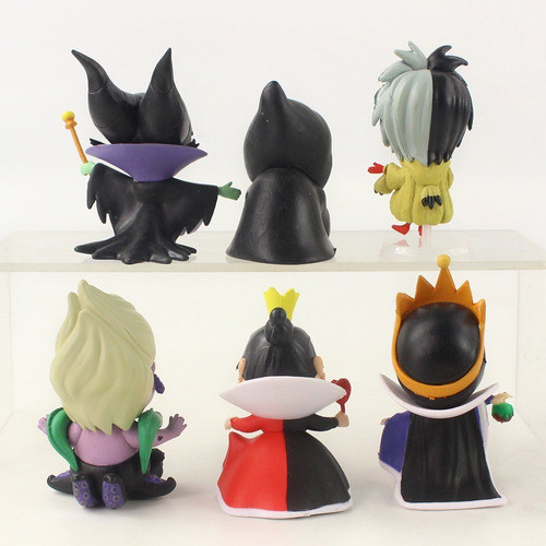 Set De Villanasx 6 De Disney Malefica/ursula/cruella/bruja 1