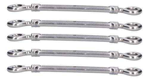5 Peças Turnbuckle Eye And Eye Wire Rope Tension 304 Stainle 1