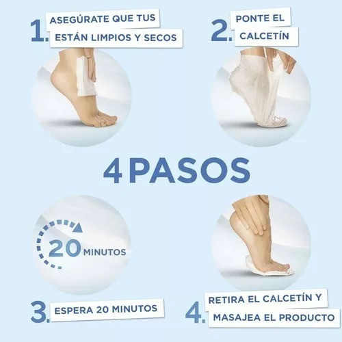 Kit X5 Mascarilla Peeling Hidratante Premium Pies Exfolia 1