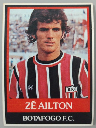 Zé Ailton - Ping Pong Futebol Cards - Nº 308 - Botafogo 0