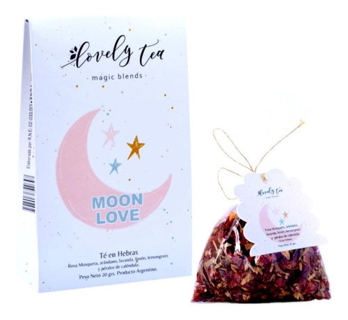 Te En Hebras Moon Love X 20 G - Lovely Tea 1