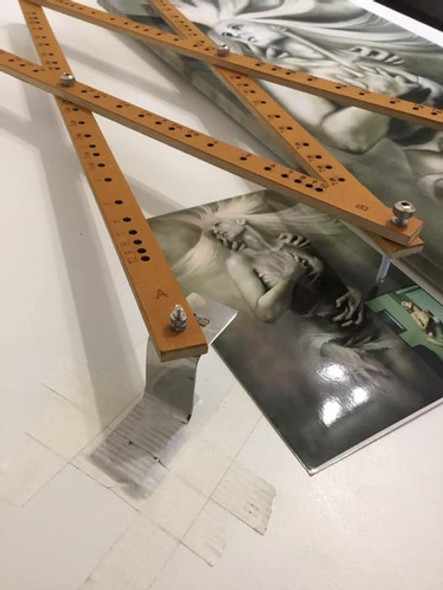 Pantógrafo Artístico De Madera Para Cualquier Lápiz (nuevo ) 1