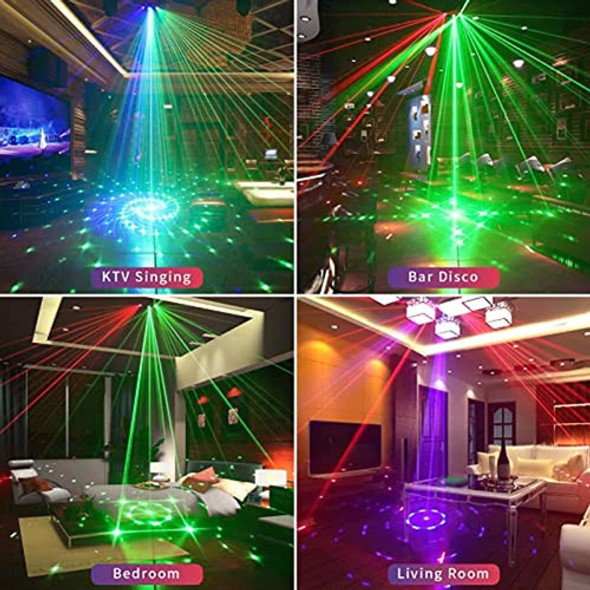 15 Lentes Luces De Fiesta Dj Disco Light Rgbw Efecto De Ilum 1