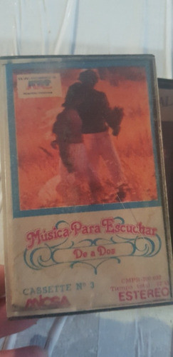 Musica Para Escuchar De A Dos Cassette 0