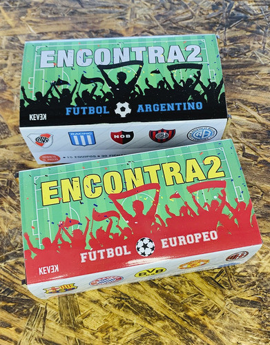 Juego De Memoria Encontra2 Fútbol Europeo+argentino Combo X2 1