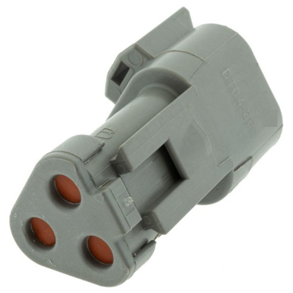 Conector Tipo Deutsch 3 Vias Porta Term. Macho (dt04-3p) 0