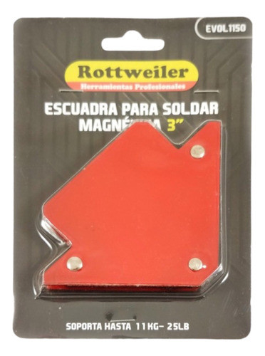 Escuadra Magnetica P/soldar  A45°/90°/135° 3 Pulgadas 0