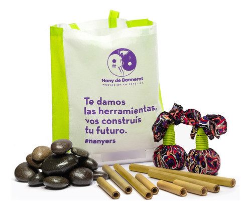 Spa Personal, Piedras + Pindas + Cañas + Bolsa Transportador 0