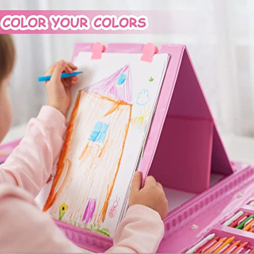 Juego De Arte Para Niños, 208 Piezas De Arte Con 1