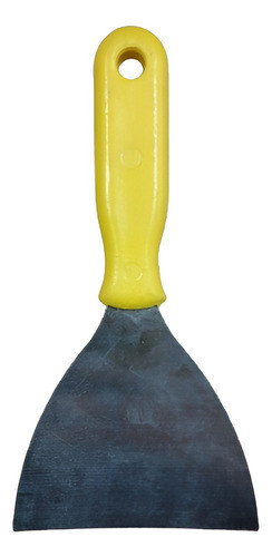 Espatula Acero Inoxidable 80 Mm Con Mango Plastico Menegotti 0