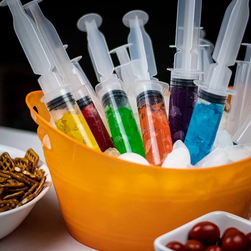 Jeringa Para Shots Fiestas Previa Divertido Cotillon 1